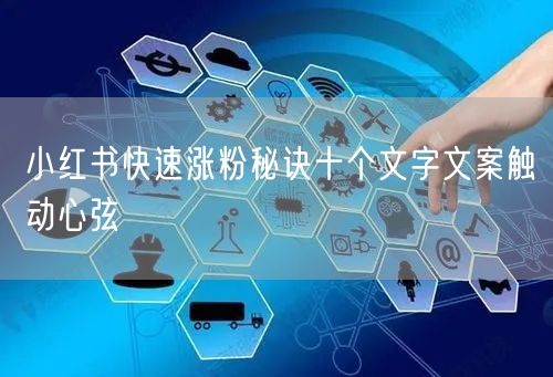 小红书快速涨粉秘诀十个文字文案触动心弦