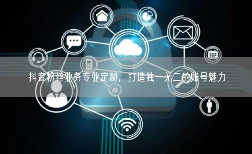 抖音粉丝业务专业定制，打造独一无二的账号魅力